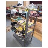 Metal Shelving Unit-No Contents