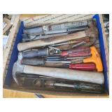 Mixed Tool Lot Hammers Screwdrivers