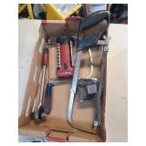 Mixed Tool Lot Saw Ratchet