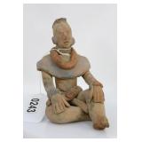 Pre-Columbian Clay Figure Pre-Columbian Clay Figure