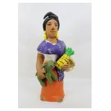 Woman With Goat And Pineapple Woman With Goat And Pineapple