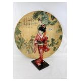 Oriental Doll And Tray Oriental Doll And Tray