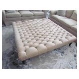 Like New Button Tuck Ottoman Like New Button Tuck Ottoman