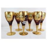 Bohemian Glass Goblets Bohemian Glass Goblets