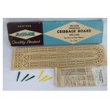 Vintage Cribbage Board Vintage Cribbage Board