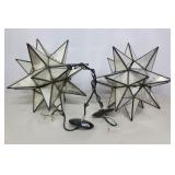 Star Glass Pendant Lamps Star Glass Pendant Lamps