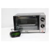 Toaster Oven And Alarm Clock Toaster Oven And Alarm Clock
