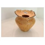 Handmade Burl Vase