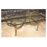 Brass Cocktail Table