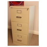 Three-Drawer Filing Cabinet