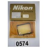 Nikon Focusing Screen Nikon Focusing Screen