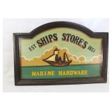 Marine Hardware Sign