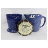 Vintage Tin And Pottery