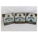 Inspirational Triptych