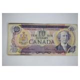 Canadian Ten Dollar Bill