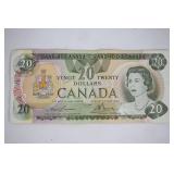 Canadian Twenty Dollar Bill