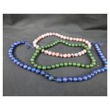 Lapis And Jade Beads