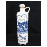 Vintage Delft Liqueur Bottle