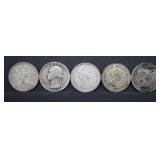 Silver 25 Cent Coins