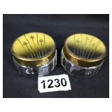 Art Deco Dresser Jars