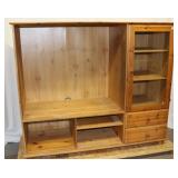Rustic Pine Cabinet