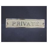 Brass Door Plaque