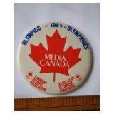 1984 Olympics Press Pin