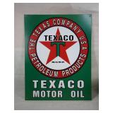 Tin Texaco Sign