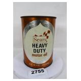 Sears Mortor Oil Can