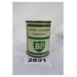 BP Upper Cylinder Lubricant Tin Can
