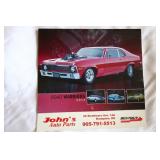 John's Auto Parts Calendar