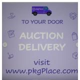 Delivery or Pickup by www.pkgPlace.com