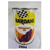 Bardahl Motorcycle Oil Tin Can