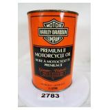 Harley-Davidson Motor Oil Tin Can