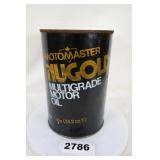 Motomaster Motor Oil Tin Can