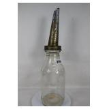 Vintage Sunoco Motor Oil Bottle