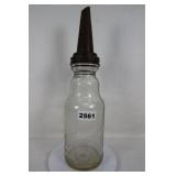 Vintage Varquette Motor Oil Bottle