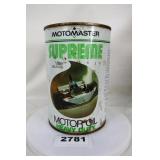 Motomaster Motor Oil Tin Can