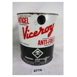 Viceroy Antifreeze Tin Gallon Can