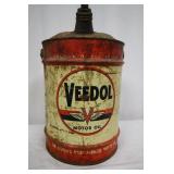 Vintage Veedol Motor Oil Drum