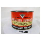 Motomaster Grease Tin Can
