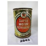 Texaco Motor Detergent Tin Can