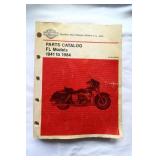 Harley-Davidson Parts Catalog 1941 To 1984