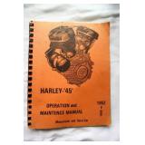 Harley-'45' Manual 1940 To 1952