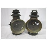 Antique Dietz Ideal Oil Lamps