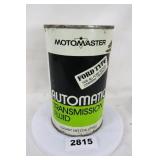 Motomaster Transmission Fluid Tin Can