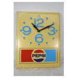 Pepsi Advertising Clock
