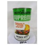 Motomaster Motor Oil Tin Can