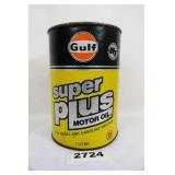 Gulf Motor Oil Can
