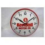 Kendall Motor Oil Clock
